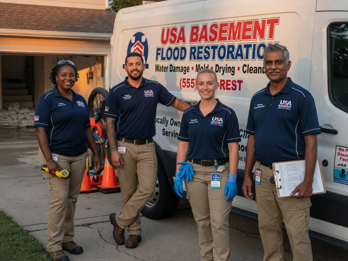 Basement Flood Cleanup company in Shock, WV